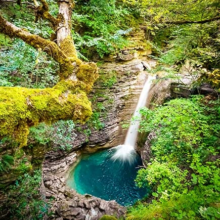 Waterfall in Spain