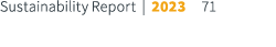 Sustainability Report | 2023 71